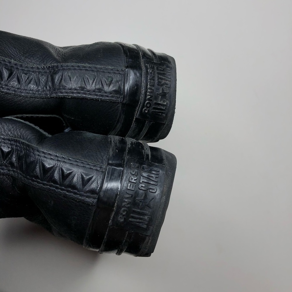 Converse Ctas Lift Ripple Hi Black Shoes Boots - Picture 8 of 16